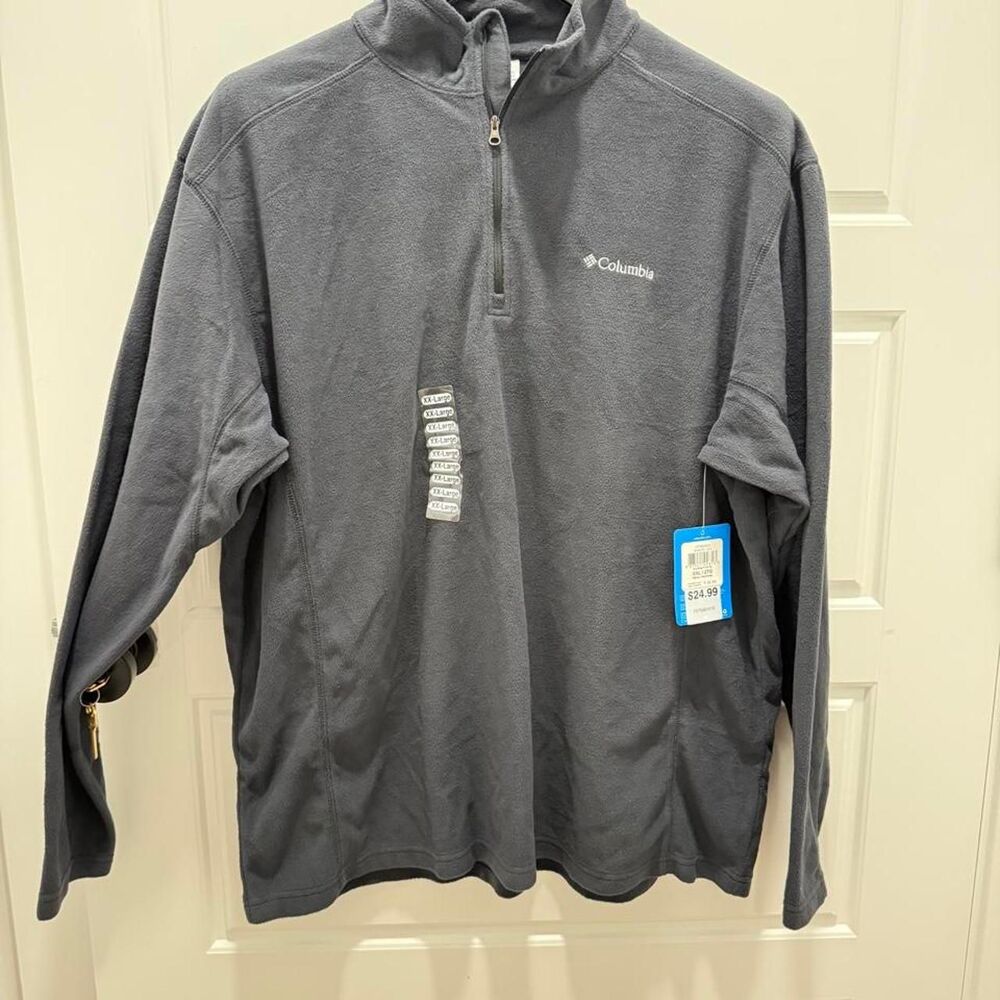 Columbia sportswear Men's Grey and Black Sweatshirt